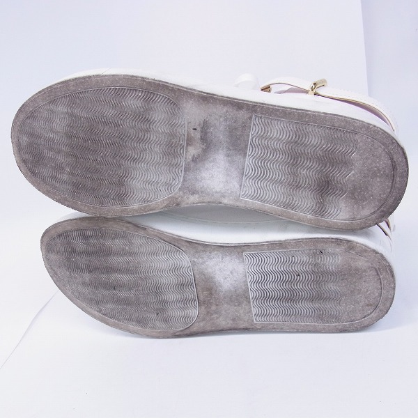 実際に弊社で買取させて頂いたBUFFALO BOBS/バッファローボブズ DUC BASKET/バックバスケット ベルト ハイカットスニーカー SAB8743/41の画像 2枚目