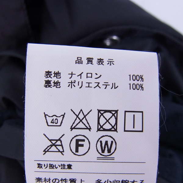 実際に弊社で買取させて頂いたDESCENDANT/ディセンダント 17SS NYLON JACKET/ナイロンコーチジャケット 2の画像 3枚目