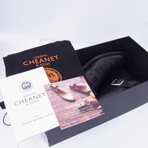 実際に弊社で買取させて頂いたJOSEPH CHEANEY＆SONS/ジョセフ チーニー ＆ サンズ モンクストラップ シューズ 6の画像 8枚目