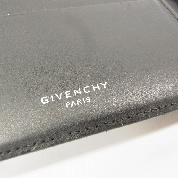 実際に弊社で買取させて頂いたGIVENCHY/ジバンシー Rottweiler/ロットワイラー  Bi-Fold/2つ折り 財布 カードケース/札入れの画像 5枚目