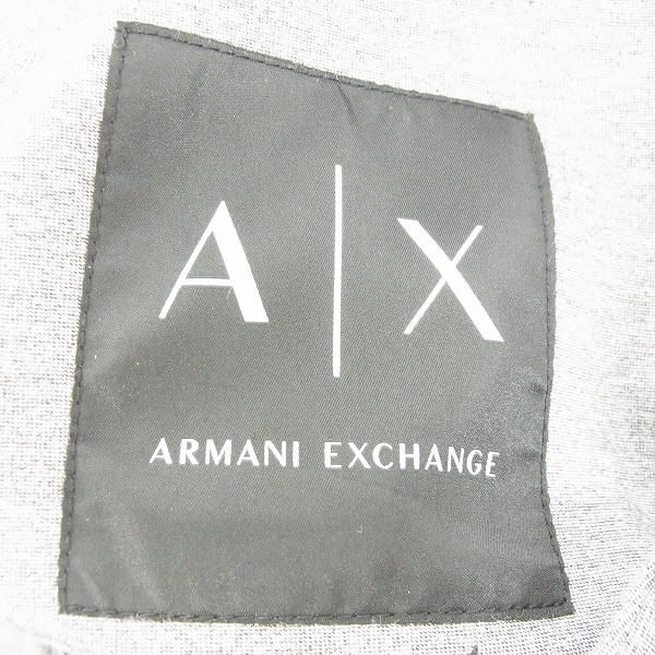 実際に弊社で買取させて頂いたARMANI EXCHANGE/アルマーニエクスチェンジ ジャージージャケット ライトグレー/Sの画像 2枚目