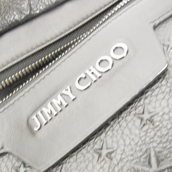 実際に弊社で買取させて頂いたJIMMY CHOO/ジミーチュウ スターエンボス ボディバッグの画像 4枚目