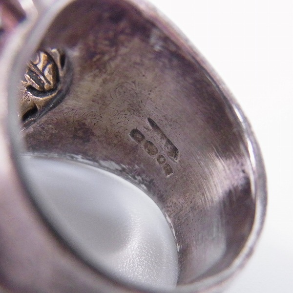 実際に弊社で買取させて頂いたCRAZY PIG/クレイジーピッグ ラージ ホースシューリング/14.5号 の画像 7枚目