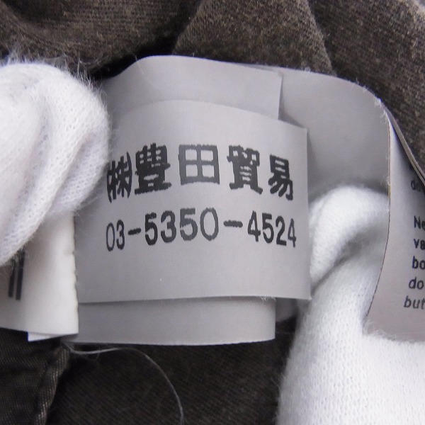 実際に弊社で買取させて頂いたC.P.COMPANY/シーピーカンパニー ジップ ブルゾン/ジャケット カーキ CPU0070 000001/50の画像 5枚目