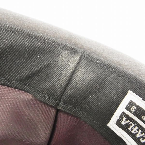 実際に弊社で買取させて頂いたKNOX/ノックス CA4LA/カシラ ラビットファー 中折れハットの画像 8枚目