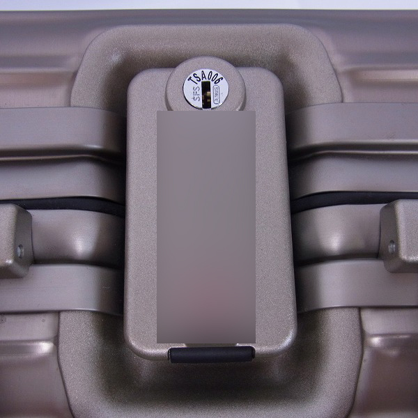 実際に弊社で買取させて頂いたRIMOWA/リモワ TOPAZ/トパーズ ビジネストロリー キャリー/アタッシュ 2輪 の画像 4枚目