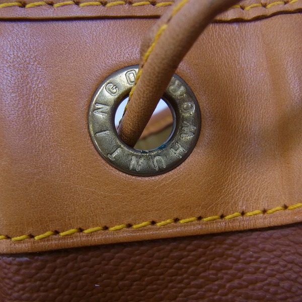 実際に弊社で買取させて頂いたHUNTING WORLD/ハンティングワールド 巾着 ワンショルダーバッグの画像 7枚目