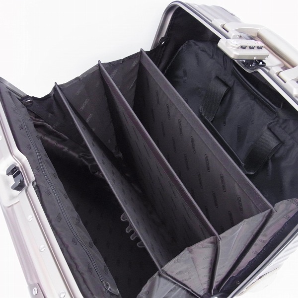 実際に弊社で買取させて頂いたRIMOWA/リモワ TOPAZ/トパーズ ビジネストロリー キャリー/アタッシュ 2輪 の画像 2枚目