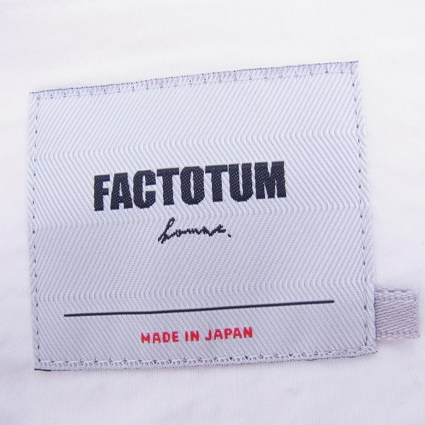 実際に弊社で買取させて頂いたFACTOTUM/ファクトタム 1B テーラード ジャケット/46の画像 2枚目