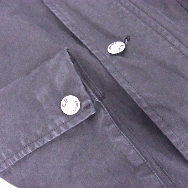 実際に弊社で買取させて頂いたC.P.COMPANY/シーピーカンパニー ミリタリー ゴーグル ジャケット 50の画像 8枚目