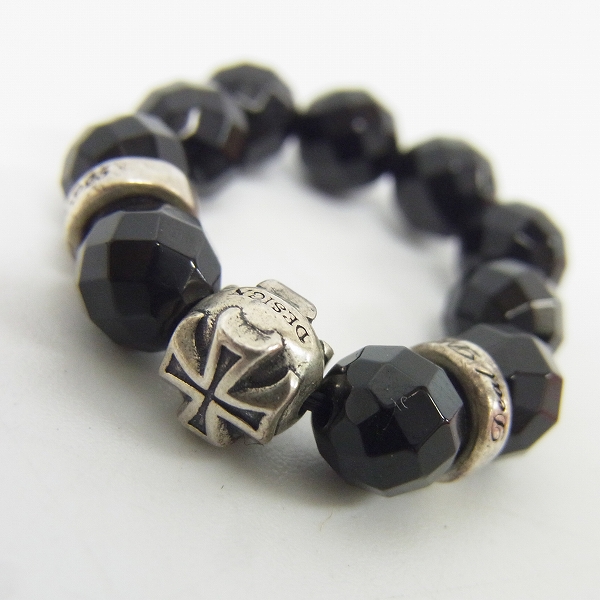 実際に弊社で買取させて頂いたDEALDESIGN/ディールデザイン ストーンビーズリング 12号