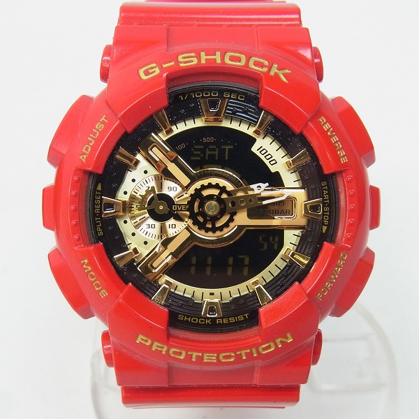 実際に弊社で買取させて頂いたG-SHOCK/Gショック ビッグケース/デジアナ GA-110VLA-4AJF の画像 0枚目