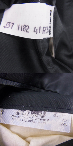 実際に弊社で買取させて頂いたBrooks Brothers/ブルックスブラザーズ ダブル ジャケットの画像 4枚目