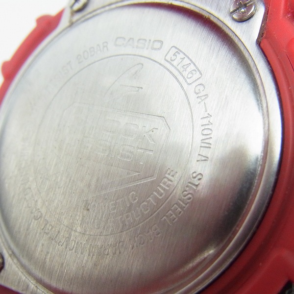 実際に弊社で買取させて頂いたG-SHOCK/Gショック ビッグケース/デジアナ GA-110VLA-4AJF の画像 3枚目