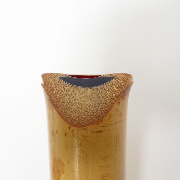 実際に弊社で買取させて頂いた【難あり】都山流 尺八 昌山銘/井上昌山 唄口/中継銀巻 約51cm/約317g 和楽器の画像 1枚目