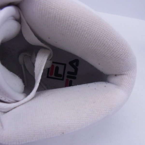 実際に弊社で買取させて頂いたFILA/フィラ F-13 パーフ ハイカット スニーカー FHE111/27.5の画像 4枚目