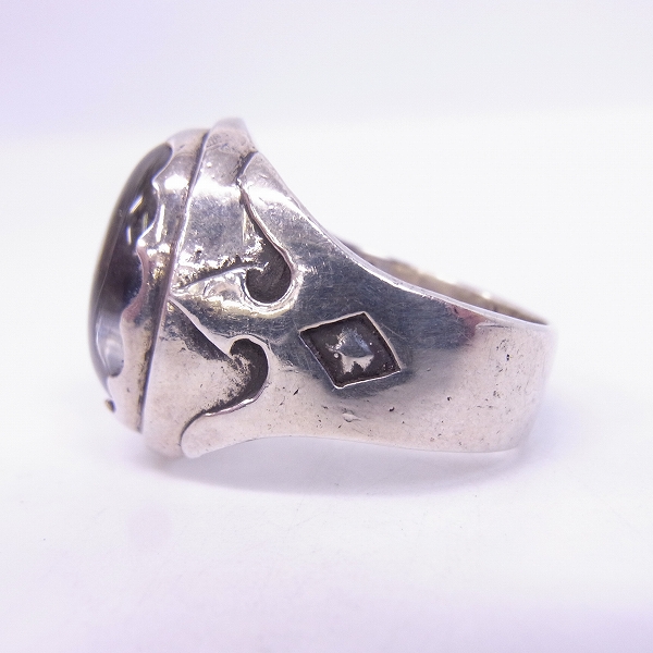 実際に弊社で買取させて頂いたCRAZY PIG/クレイジーピッグ CRYSTAL SKULL/クリスタル スカル リング 23号の画像 2枚目