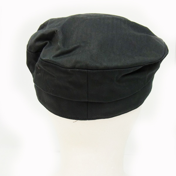 実際に弊社で買取させて頂いたBLACK SIGN×CA4LA/ブラックサイン×カシラ コットン キャスケット/Lの画像 3枚目