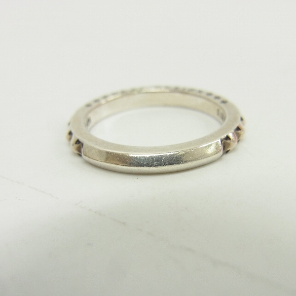 実際に弊社で買取させて頂いたDEALDESIGN/ディールデザイン タイニークロスリング/0.08ダイヤ付き/15号の画像 3枚目