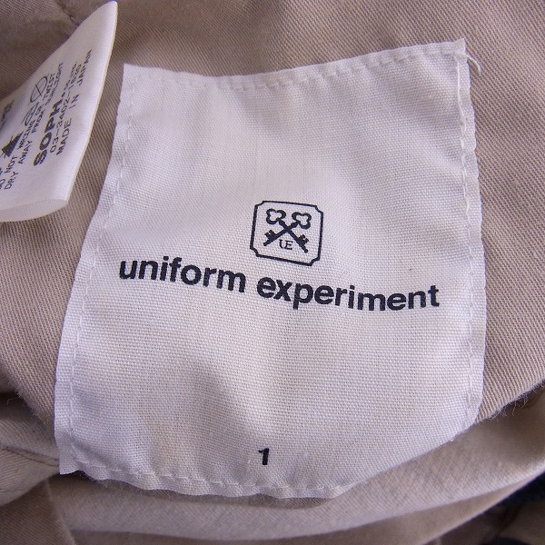実際に弊社で買取させて頂いたuniform experiment/ユニフォームエクスペリメント サイドパネルイージーショーツ UE-160080/1の画像 3枚目