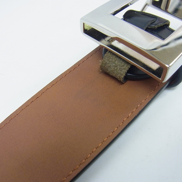 実際に弊社で買取させて頂いたdunhill/ダンヒル レザーベルト/バックル付きの画像 8枚目