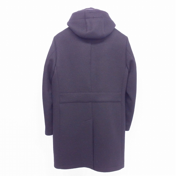 実際に弊社で買取させて頂いたEDIFICE/エディフィス ウール フードコート Mの画像 1枚目