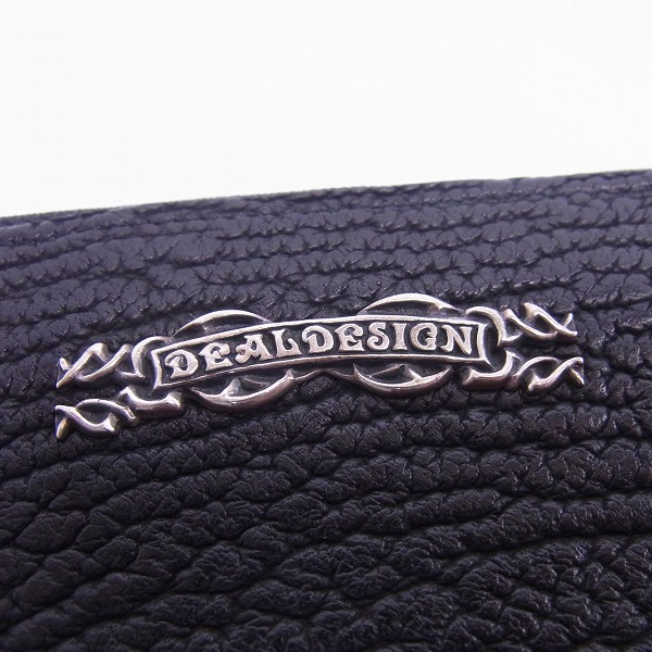 実際に弊社で買取させて頂いたDEAL DESIGN/ディールデザイン シャークラウンドジップウォレットの画像 4枚目