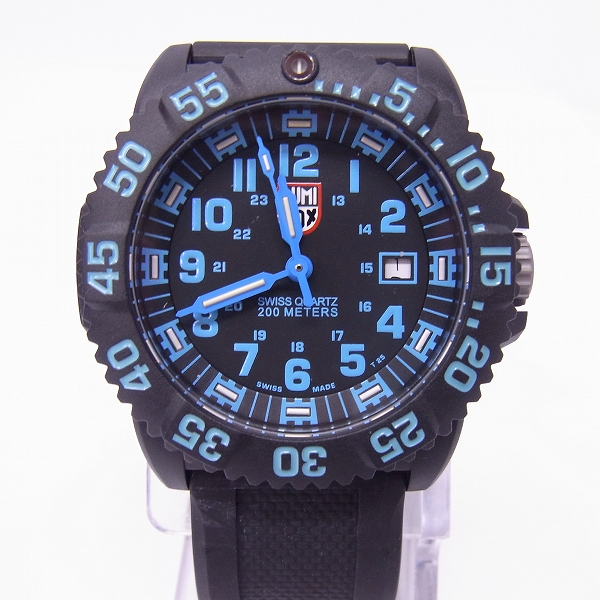 実際に弊社で買取させて頂いたLuminox/ルミノックス ネイビーシールズ ブルー 3053【動作未確認】の画像 1枚目