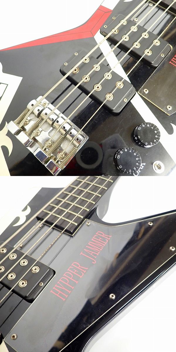 実際に弊社で買取させて頂いた★【オーダーメイド品】ESP/イーエスピー エクスプローラータイプ エレキベース ハードケース付の画像 6枚目