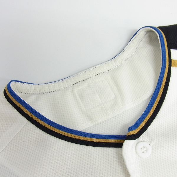 【実使用】日本ハム　ファイターズ　白村　グランドコート　ミズノプロ　XO MIZUNO PRO/ミズノプロ 2005年 実使用 ユニフォーム 日本ハム