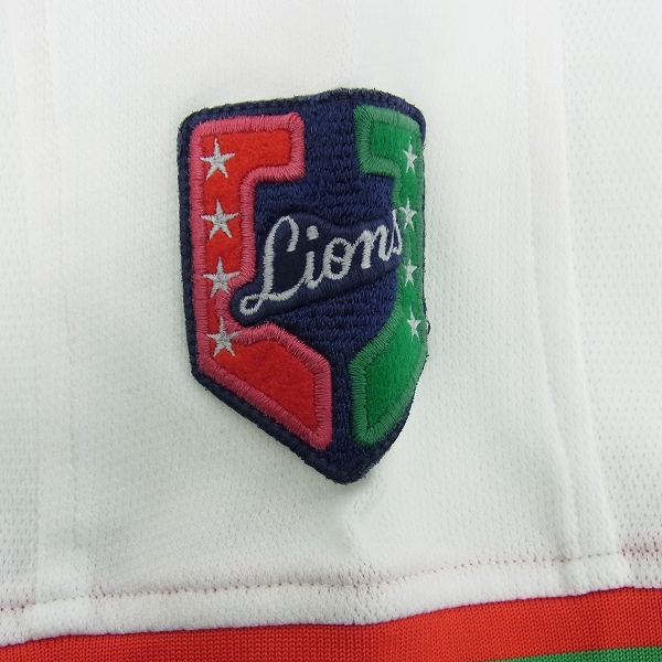 実際に弊社で買取させて頂いたNIKE/ナイキ 実使用 ホーム ユニフォーム 西武ライオンズ 眞山 龍 #24の画像 4枚目