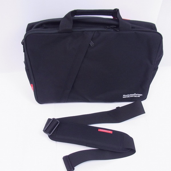 実際に弊社で買取させて頂いたManhattan Portage/マンハッタンポーテージ  バッテリーパーク 3wayブリーフケース MP1743の画像 9枚目