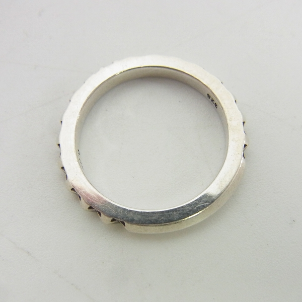 実際に弊社で買取させて頂いたDEALDESIGN/ディールデザイン タイニークロスリング/0.08ダイヤ付き/15号の画像 5枚目