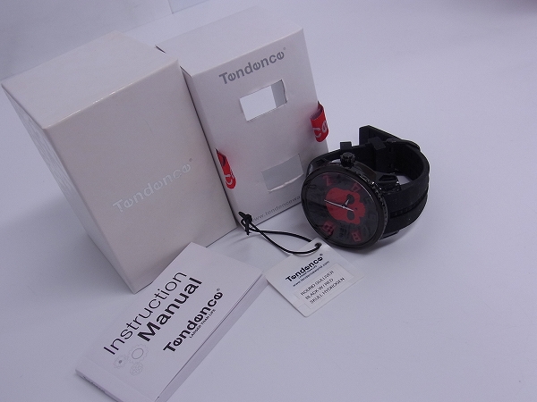 実際に弊社で買取させて頂いたTendence×HYDROGEN/テンデンス×ハイドロゲン ガリバー クォーツ/腕時計 05023010の画像 6枚目