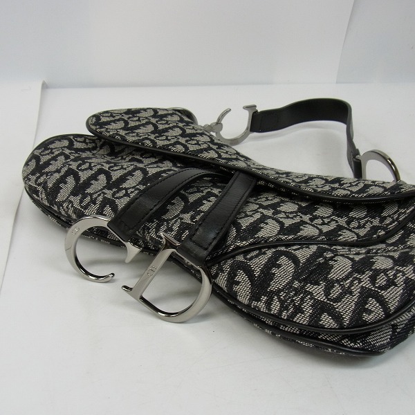 実際に弊社で買取させて頂いたChristian Dior/クリスチャンディオール トロッター柄  ハンドバッグ/ハンドポーチの画像 2枚目