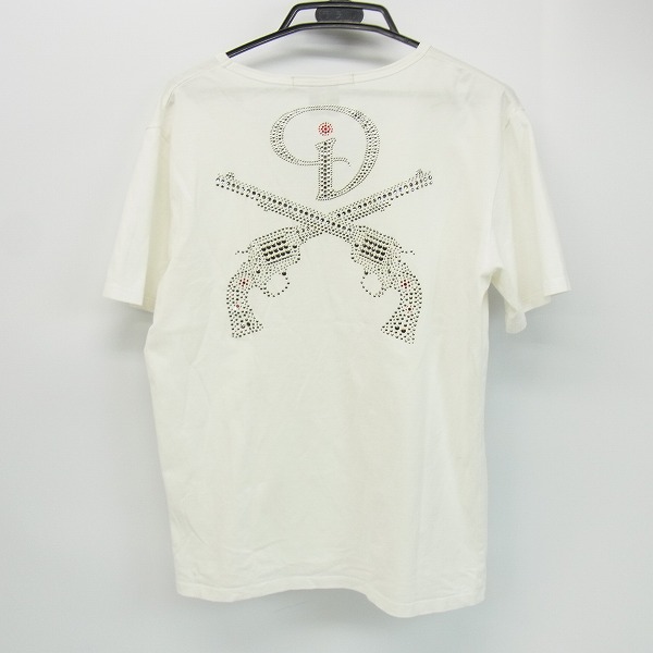 実際に弊社で買取させて頂いたroar×Devilock/ロアー×デビロック コラボ スワロ/メタル Tシャツ/Lの画像 1枚目