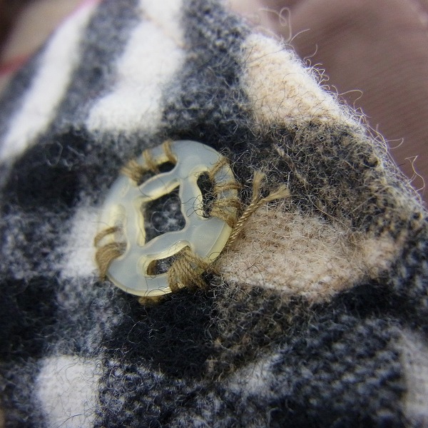 実際に弊社で買取させて頂いたBURBERRY BLUE LABEL/バーバリーブルーレーベル ウール混 スカート/36の画像 4枚目