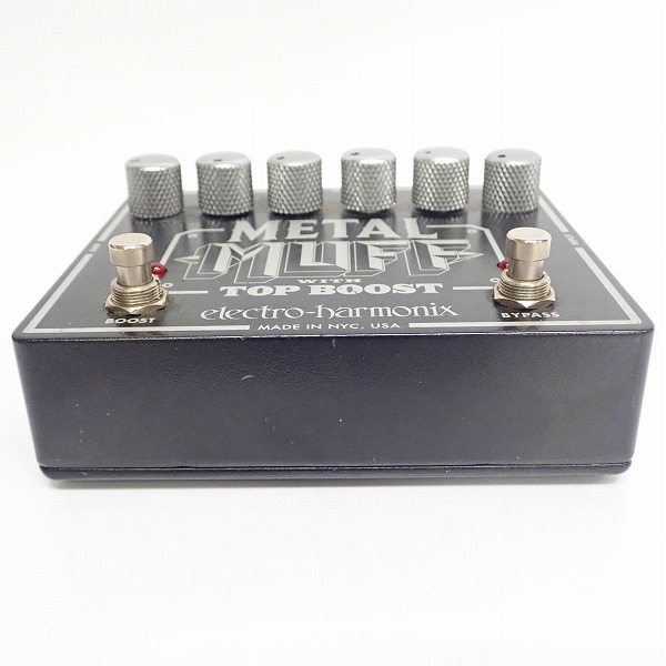 実際に弊社で買取させて頂いた【難あり】electro-harmonix/エレクトロハーモニクス METAL MUFF with TOP BOOST エフェクターの画像 5枚目