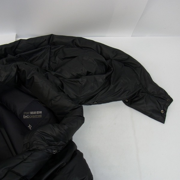 実際に弊社で買取させて頂いたBack Channel/バックチャンネル BCGAME ダウンジャケット/XLの画像 7枚目