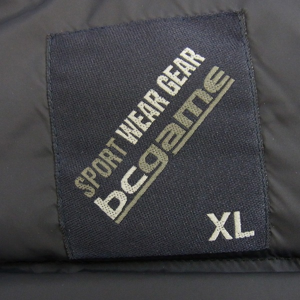 実際に弊社で買取させて頂いたBack Channel/バックチャンネル BCGAME ダウンジャケット/XLの画像 2枚目