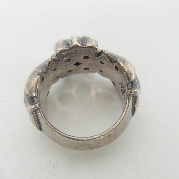 実際に弊社で買取させて頂いたDEAL DESIGN/ディールデザイン グラムリップリング/ストーン付き/17号の画像 4枚目