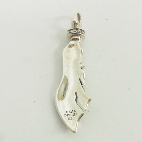 実際に弊社で買取させて頂いたDEALDESIGN/ディールデザイン ソードペンダント/ストーン付きの画像 2枚目