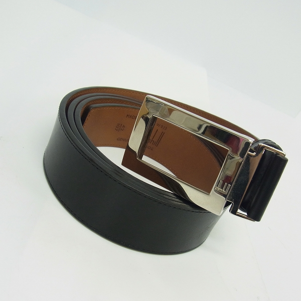 実際に弊社で買取させて頂いたdunhill/ダンヒル レザーベルト/バックル付き