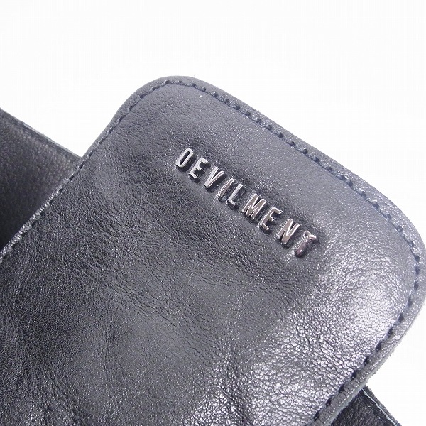 実際に弊社で買取させて頂いたMoonage Devilment/ムーンエイジデビルメント フロントZIPウォッシャブルブーツ mfw-0078/40の画像 4枚目