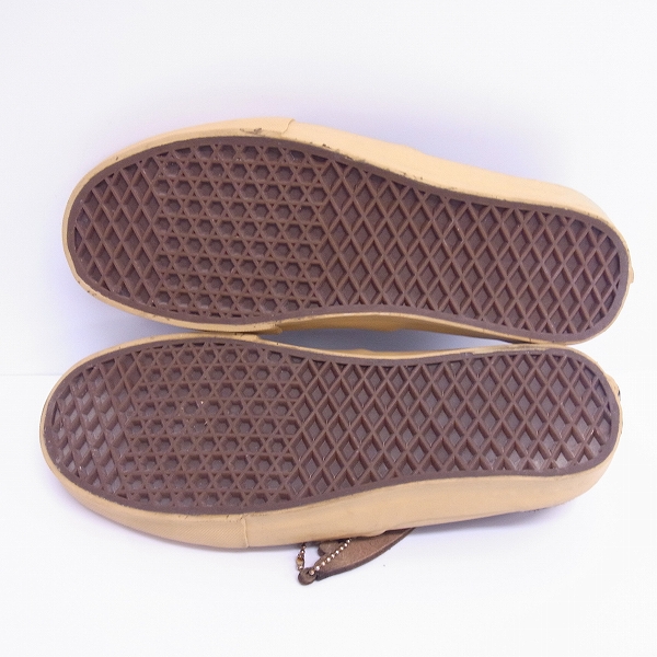 実際に弊社で買取させて頂いたVANS/バンズ ハラコ/チェック/チェッカー スリッポン US9の画像 2枚目