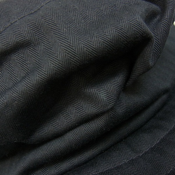 実際に弊社で買取させて頂いたBLACK SIGN×CA4LA/ブラックサイン×カシラ コットン キャスケット/Lの画像 8枚目