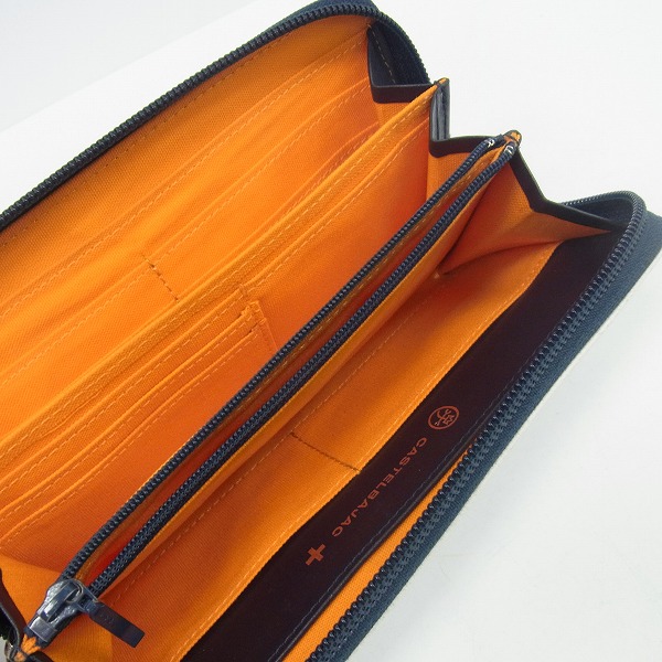 実際に弊社で買取させて頂いたCASTELBAJAC カステルバジャック 長財布 ラウンドファスナーの画像 4枚目