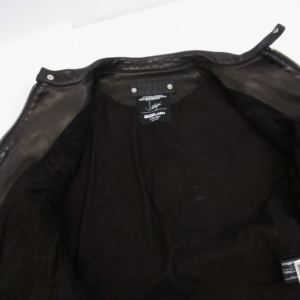 BACK LASH/バックラッシュ イタリアンカーフ下地製品染め the line