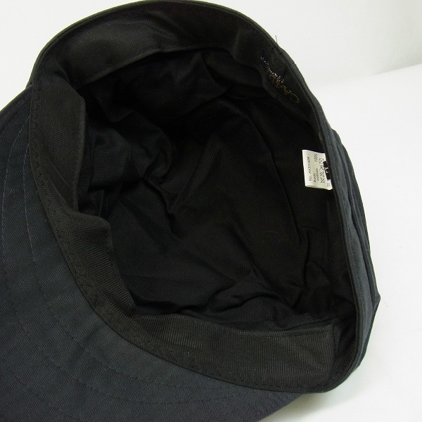 実際に弊社で買取させて頂いたBLACK SIGN×CA4LA/ブラックサイン×カシラ コットン キャスケット/Lの画像 4枚目