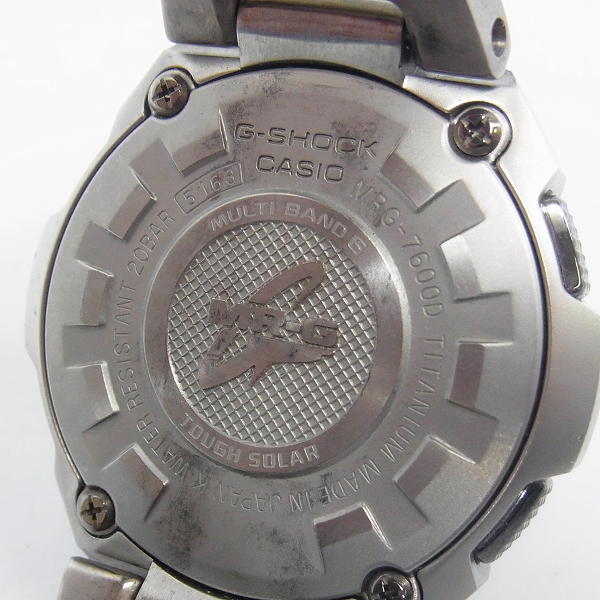実際に弊社で買取させて頂いたG-SHOCK/Gショック MR-G タフソーラー/メタルバンド MRG-7600Dの画像 3枚目